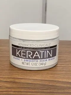 ADVANCED CLINICALS Keratin ヘアマスク 340gのサムネイル