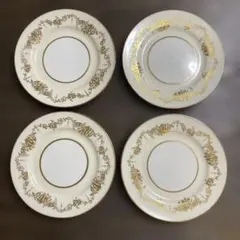 【4枚】エインズレイ ハイフィールド ソーサーのみ Aynsley 金彩 花柄のサムネイル