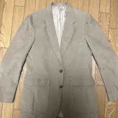 コーデュロイ テーラードジャケット ベージュ