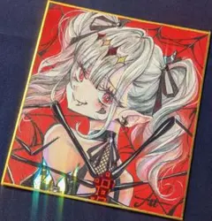 手描きイラスト(小色紙)