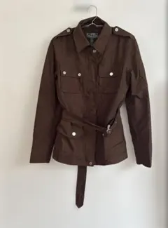 ラルフローレン ジップアップジャケット ベルト付き