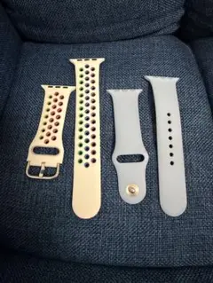 Apple Watchシリコンベルト2点セット 44㎜