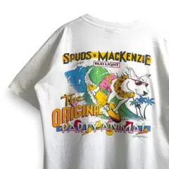 VINTAGE 古着 80s Bud Light Spuds Mackenzie