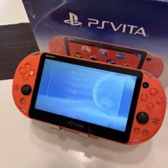 美品　PlayStation vita PCH-2000 ネオンオレンジ