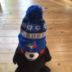 トロントブルージェイズ(HONDAロゴ付き）ニットキャップ