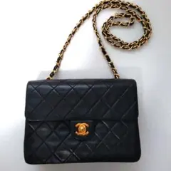 CHANEL　シャネル　ミニマトラッセ　チェーンショルダーバッグ　20cm