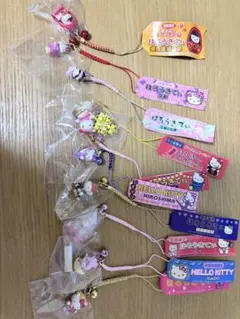 ハローキティ 京都 縁結びバージョン ストラップセット - メルカリ