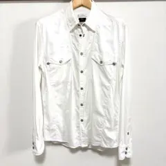 VERSACE COLLECTION ホワイト ウエスタンシャツ 42 XLのサムネイル