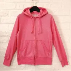 UNIQLO 薄手ドライ　ジップアップ　パーカー　S