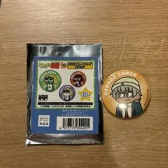 ケロロ軍曹 ジロリトレーディング缶バッジ 北城睦実ほうじょうむつみ