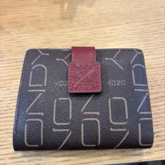 ZONDY 二つ折り財布 ブラウン