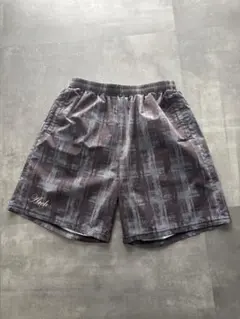 値下げArch バスパン　cursive logo plaid shorts Lのサムネイル