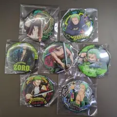 ワンピース　缶バッジ　ロロノア・ゾロ　まとめ