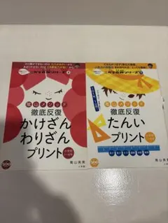 陰山メソッド ニガテ克服シリーズ徹底反復 たんいプリントかけざんわりざんプリント