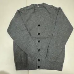 【新品未使用】Vネック カーディガン グレー Sサイズ