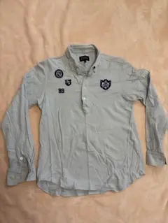 PEARLY GATES 長袖ポロシャツ 4 ライトグレー