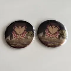 USJ　鬼滅の刃　缶バッジ　悲鳴嶼行冥　2点セット