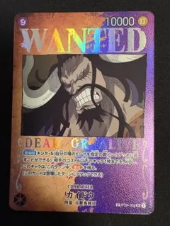 ×*）様 カイドウ　sr sp(スペシャルカード) カイドウ(SP/SR)(ST04-003) | SP | ドラゴンスター | ONE PIECEカード