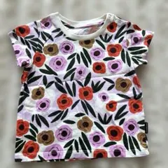 marimekko フラワープリント Tシャツ 90 新品未使用 - メルカリ