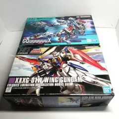 HG GQuuuuuuX ウイングガンダム 1/144 2点セット 未組立