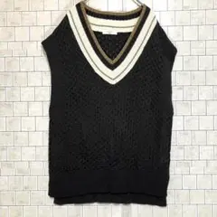 サマンサモスモス　ニットベスト フリーサイズ シンプル　人気ブランド　人気カラー