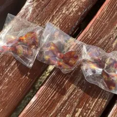 リボン型ヘアアクセサリー3個セット