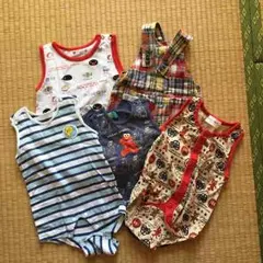 ☆70㌢ まとめ買いノースリーブロンパース☆