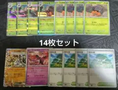 【ポケモンカードゲーム】イワパレス　しんぴのいしやどデッキパーツ　14枚セット②