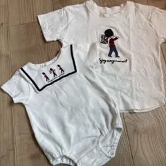 【匿名配送】美品　ベビー ロンパース 80のサムネイル