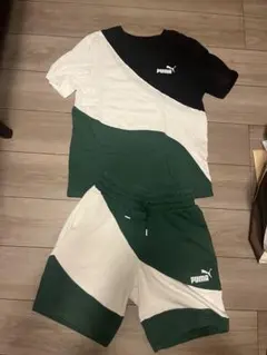 プーマ　PUMA 上下　セットアップ　ハーフパンツのサムネイル