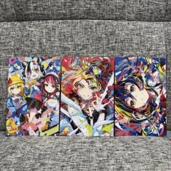 ゾンちゅう ゾンビJKはゲーム配信中 ポストカード 3種セット