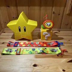 USJ ニンテンドーワールド　スターポップコーンバケツ　フラワーボトル