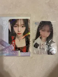 aespa カリナ トレカ　FC 特典 カリナ FC継続特典 トレカ