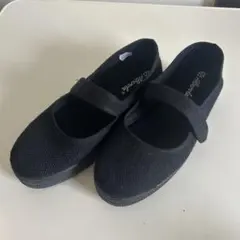 ブラック メリージェーン シューズ