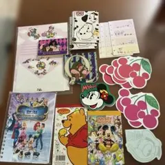 ディズニー 平成レトロ メモ帳 レターセット まとめ売り - メルカリ