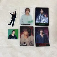 TravisJapan トラジャ 中村海人 トレーディングカード・ステッカー