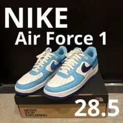 NIKE Air Force 1 ライトブルー ホワイト スニーカー