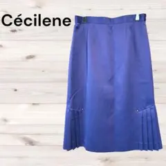Cécilene♡プリーツデザイン スカート パープル系 セシレーヌ