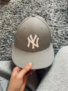 New Era 59FIFTY NY ヤンキース キャップ グレー