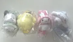 サンリオ カラフルカラビナマスコットチャーム 4個セットセミコンプ
