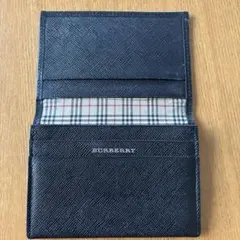 BURBERRY ブラック レザー 名刺入れのサムネイル