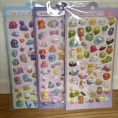 BONBON DROP シール 3枚セット　動物セット