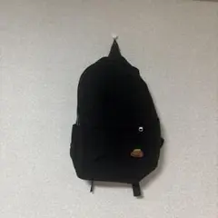 黒 コーデュロイ キャラクター リュック