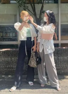 新品【mystic】(ミスティック) ラメニットビスチェ 定価¥3,850