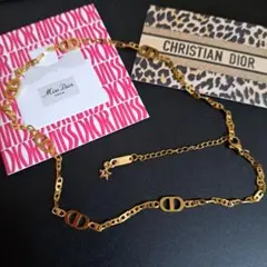 【lily様専用】ディオールネックレス　2点セット　 ゴールドチェーン