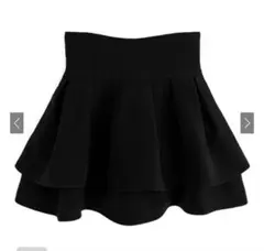 GRL フリージア インパン裏地付きフレアミニスカート[gm772]