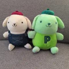 ポムポムプリンぬいぐるみ 2体セット