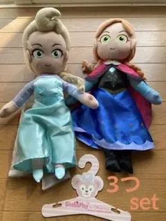エルサとアナ　シェリーメイのハンガー