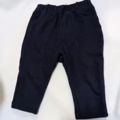 ネイビー ゴムウエスト パンツ　80　赤ちゃん本舗