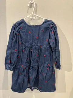 après les cours デニムワンピース 110サイズ